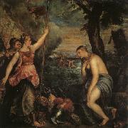  Titian Spain Succoring Religion oil on canvas